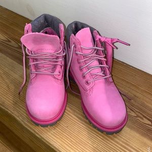 Pink toddler timberland size 10